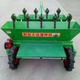 A New Type of Garlic Planter, a Four Wheel Tractor Driven Seeding Machine with 9 Rows of High Sprouting Rate Garlic Planter