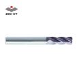 Zhuzhou CNC milling cutter, straight shank circular end milling cutter, two edge GM-2R, four edge GM-4R-D10.0R0.5