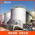 Customization of 304 stainless steel storage tank, chemical buried horizontal liquid raw material storage tank, large vertical storage tank