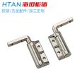 Random stop rotation damping hinge zinc alloy L-shaped screw stop rotation shaft arbitrary stop torque hinge bearing