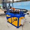 160 angle iron simmering round model steel machine Jiuding CNC gripping and bending machine one-time forming inner and outer bending angle steel coil arc machine