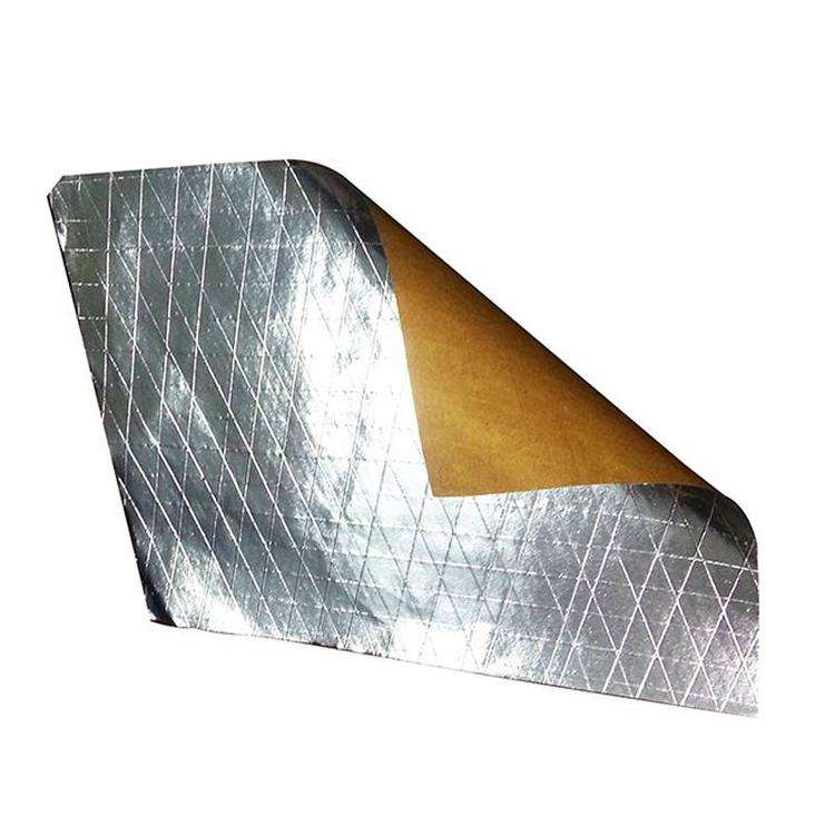 FSK-7351A flame-retardant aluminum foil reinforced insulation cotton composite flame-retardant veneer