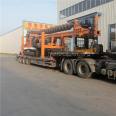 Crawler Pile driver with hydraulic traveling chassis of 16m long auger and self loading CFG pile grouting machine