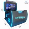 Qilong Shopping Mall's Future Host Set up a Stall, Shared Arcade, Indoor Two Person Play Esports Controller Game Machine