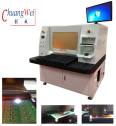 Offline laser cutting machine with dual workstations for simultaneous entry and exit suitable for cutting large-sized products