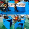 Compound fluid supply soft shaft buckle press, CNC pipe shrinking machine, hydraulic oil pipe pressing machine