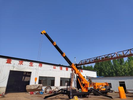 Crawler Spider Crane 1-30 Ton Hydraulic Assisted Yuchai Crane Manufacturer Platform Consultation Saves 1000 Money