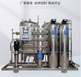 Two stage reverse osmosis equipment 2t pure water equipment Ultrapure water machine pharmaceutical purified water treatment equipment