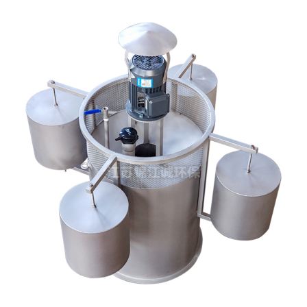 Floating Oil Absorption Machine Float Type Water Surface Floating Oil Collector Stainless Steel Oil Water Separation Equipment Supports Customization