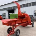 Mobile Three Wheel Grass Chopper Pig, Cow, and Sheep Silage Chopper Rape Straw Crushing and Rolling Machine