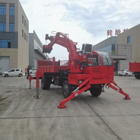 20 tons of integrated crane and excavator, 8 tons of crane and 3.5 meters of lower excavation, the whole machine can be customized