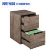 Office drawer cabinet A4 file sorting storage cabinet data cabinet office cabinet with lock two drawer cabinet cross-border e-commerce supply