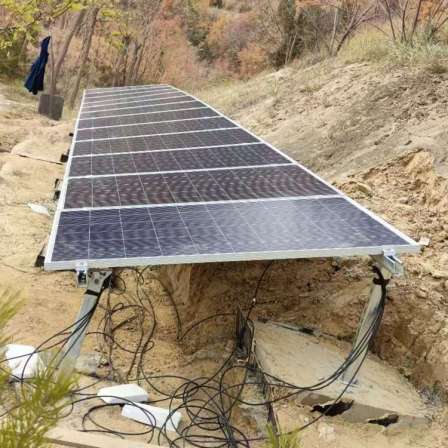 Smart microgrid photovoltaic power station solar power generation equipment 3 kW photovoltaic water pump
