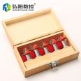 Carving machine, cutting tools, woodworking milling cutter set, edge trimming machine, blade combination, wooden board slotting cutter, wooden box packaging, 10 pieces