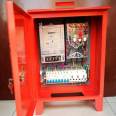 Temporary secondary distribution box for outdoor construction, electrical switchgear, high and low voltage equipment