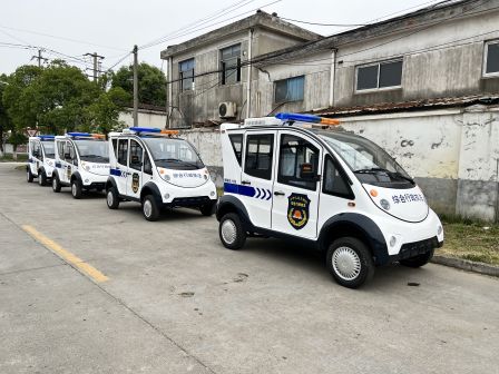 Likeshide 5-seater electric patrol car LK-5SU residential area security patrol