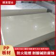 PP flame-retardant board, dark gray polypropylene material, acid, alkali, wear-resistant, and heat-resistant customized board