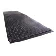 Kangte Rubber Plastic Temporary Road Paving Pad with Anti slip Pattern Wear-resistant Plastic Paving Board