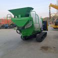 Crawler type Concrete mixer 2 square tank truck cement mixer transport vehicle Tengwan Machinery