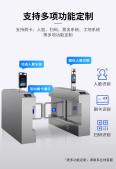 Community anti tailgate dynamic facial recognition gate machine face brushing access control system for fitness venues