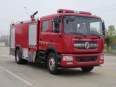 Dongfeng medium-sized urban water tank fire truck has complete main fire emergency rescue and firefighting functions