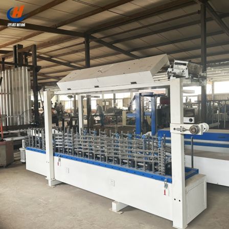 Hollow Grid High Wall Plate Coating Machine Bamboo Wood Fiber Ecological Wood Carbon Crystal Plate Coating Machine Coating Equipment