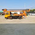 Spiral foundation pile driver, rural mobile drilling machine, self built house foundation drilling machine