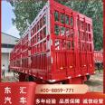 Sales of 13 meter 1.8 high warehouse railing semi trailer leaf spring design semi trailer export second-hand lightweight trailer