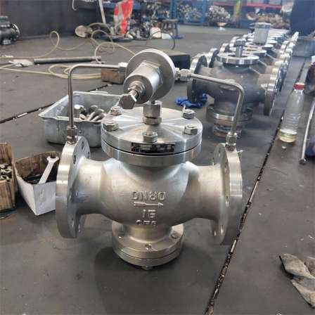 Keruifu Nitrogen Pressure Reducing Valve Pilot Gas Medium Pressure Adjustable Material Stainless Steel YK43F