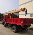 Eight wheeled 12 ton truck mounted crane behind the third ring road XCMG 6 ton crane 8 ton truck mounted crane