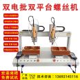 Double platform electric screwdriver automatic locking screw machine with detection screw tightening machine servo electric screwdriver blowing screw machine