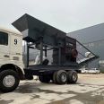 Mobile 14 heavy hammer crusher [Benhong Machinery] Construction waste, bluestone, limestone, high crushing output