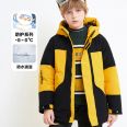 Online celebrity brand children's clothing source Leguoguo down jacket children's autumn and winter jacket wholesale 90 down Korean version cotton jacket