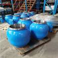 Fixed ball full bore welded ball valve Q367F-25C DN1200 for underground use in Juxintai heating pipeline network