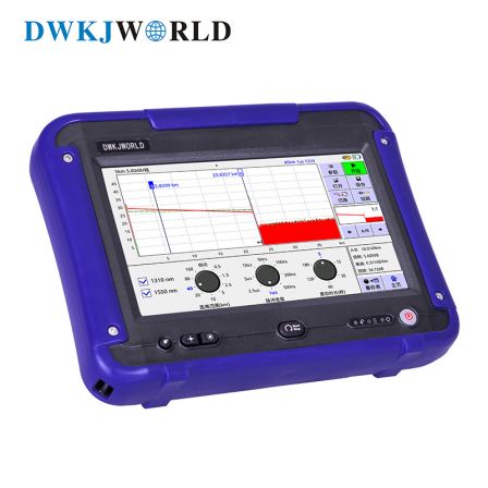 DWKJWORLD fiber optic comprehensive tester DW6251C fiber optic cable fault breakpoint finder OTDR network cable testing