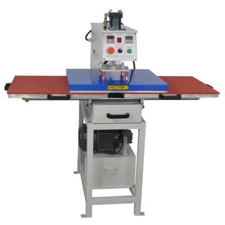 Hydraulic single station up and down heating hot stamping machine, mobile phone leather cover printing machine, concave and convex embossing machine