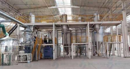 The automatic batching system for powder supply has sufficient supply of goods and a short delivery cycle