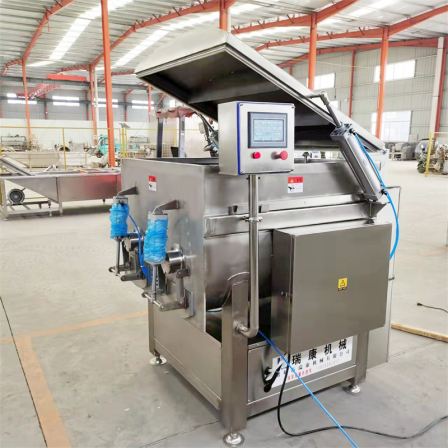 Red Sausage Vacuum Mixing Machine Fully Automatic Filling Equipment Baozi Dumpling Filling and Seasoning Mixing Machine