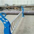 Carbon steel composite pipe river embankment guardrail 304 lighting bridge anti-collision guardrail with complete specifications supporting customization