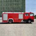 Dongfeng medium-sized urban water tank fire truck has complete main fire emergency rescue and firefighting functions