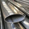 Customizable 304 stainless steel oval tube 95 * 180, 100 * 160, 80 * 165 guardrail surface tube