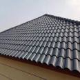 Colored T ceramic tiles, Chinese style roof, high-temperature fired glazed tiles, glazed roof tiles, simple installation