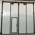 Various polyurethane factory sliding doors, industrial insulation doors, stainless steel profiles, various models of color steel plates can be customized