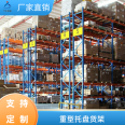 Heavy duty high-level warehouse shelves thickened, newly upgraded, pallets, card boards, crossbeams, and multi-layer storage racks