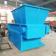 800 type single axis shredder recycling and crushing waste plastic machine head material hydraulic roller film shredder