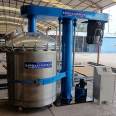 Disperser Shenglong provides concentric dual axis paint and ink vacuum pumping electric heating pressure mixer