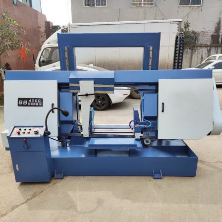 GB4260 Sawing Machine Horizontal Double Pillar Metal Plate Cutting Equipment with Simple Structure