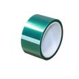 PET tape green 0.05mm single side insulation identification spray paint shading and thermal insulation silicone tape