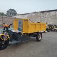 Chuli construction site uses diesel tricycles, hydraulic dump tricycles, mine climbing tricycles, and transportation vehicles