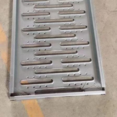 Crocodile mouth anti skateboard, wind power generation walkway board, anti slip punching board, produced by Depei